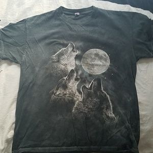 Three wolf moon t-shirt